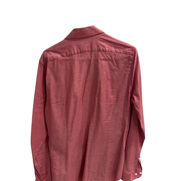 Express Men's Casual Button Down Shirt - Red - Picture 3 of 3